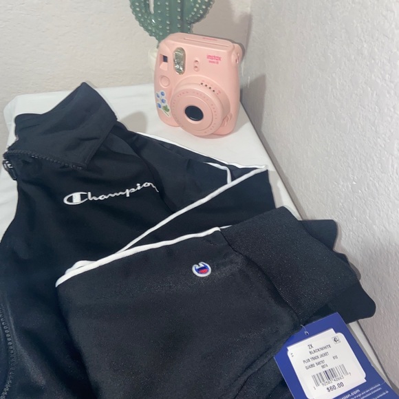 Champion Black & White track jacket - Picture 3 of 5